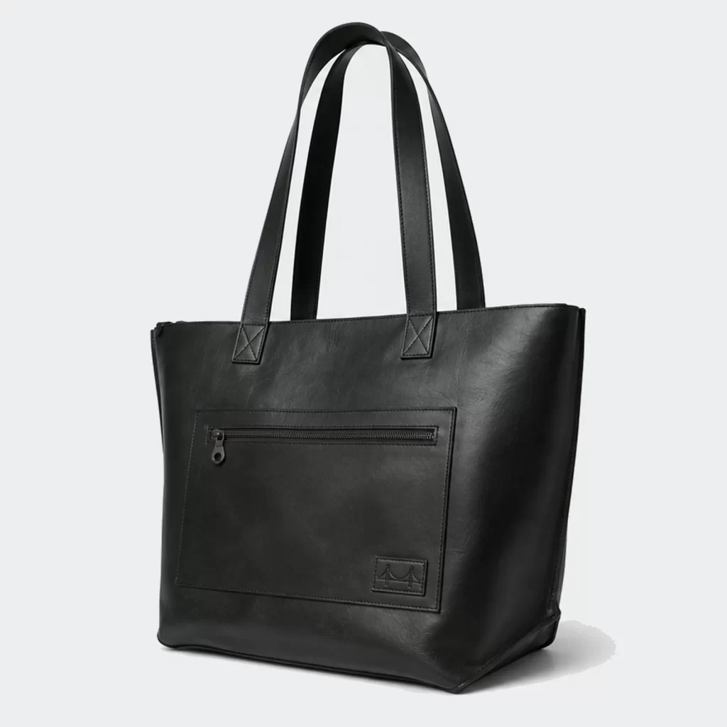 full-grain leather ember everyday carryall tote bag product reference view 1