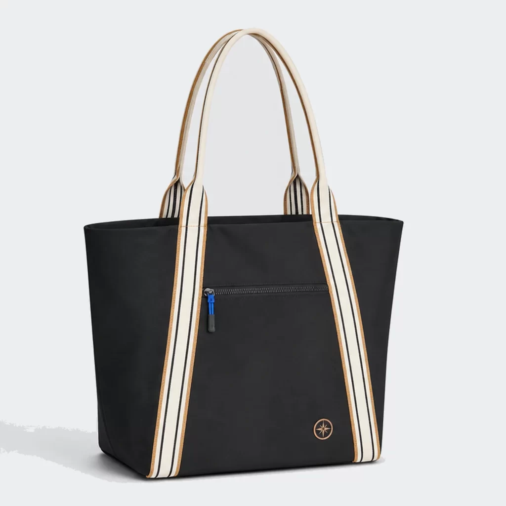 recycled pet knit roamer laptop carryall tote bag product reference view 2