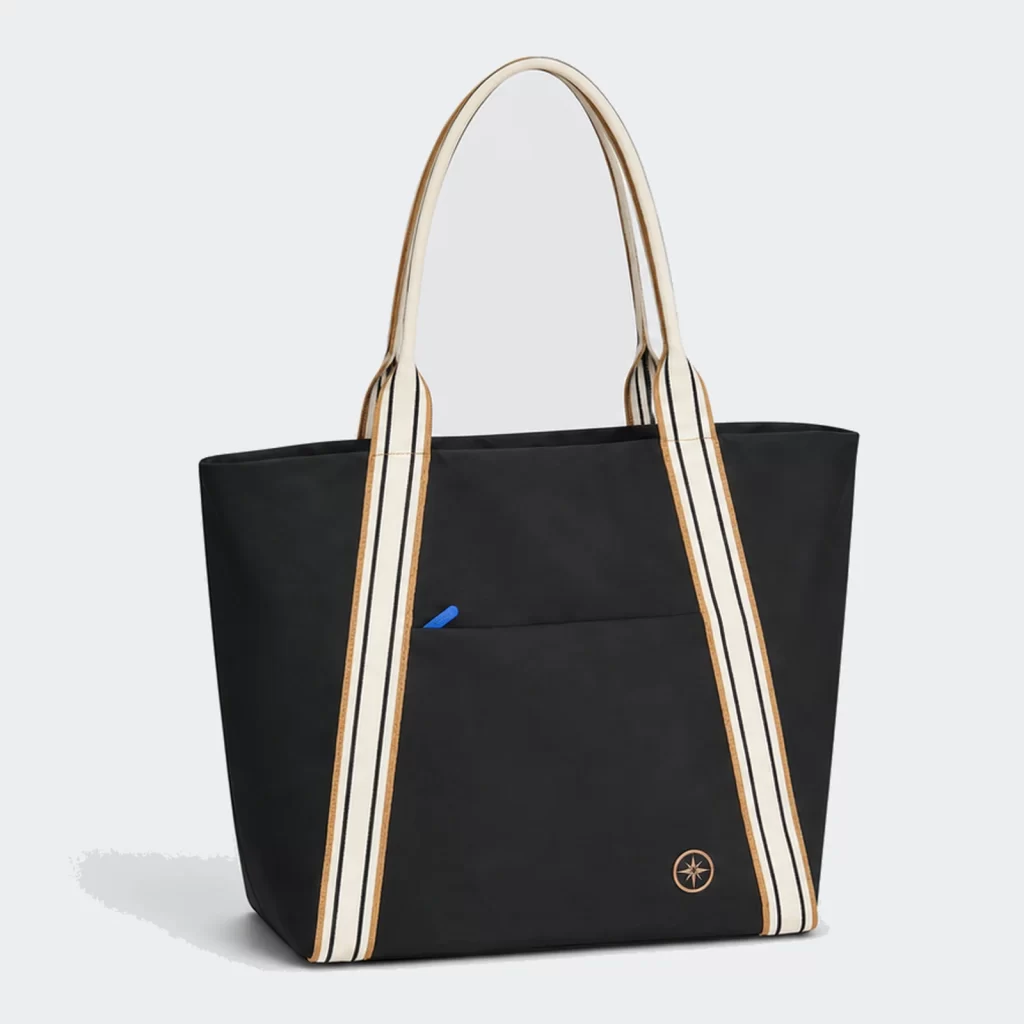 recycled pet knit roamer laptop carryall tote bag product reference view 1