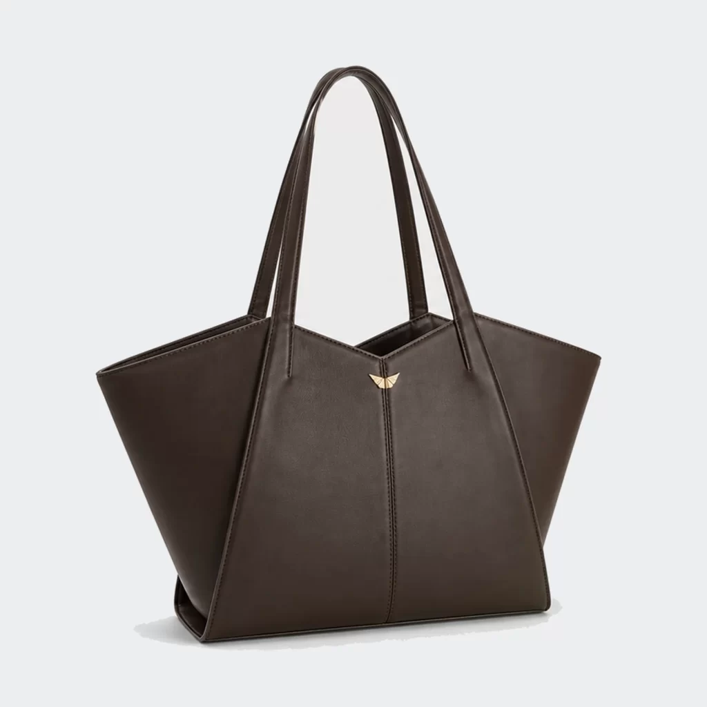 vegan pu leather trail everyday carryall tote bag product reference view 1