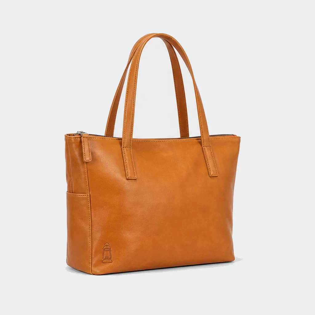 genuine leather transit everyday carryall tote bag product reference view 2
