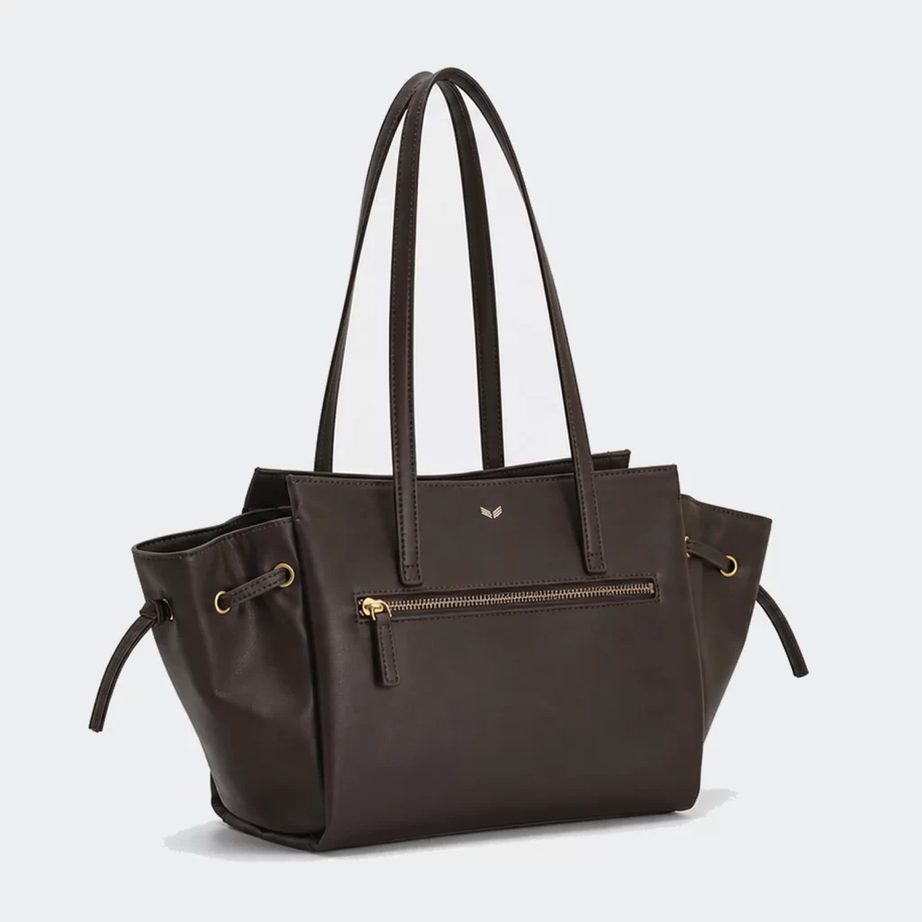 vegan pu leather drift everyday carryall tote bag product reference view 2