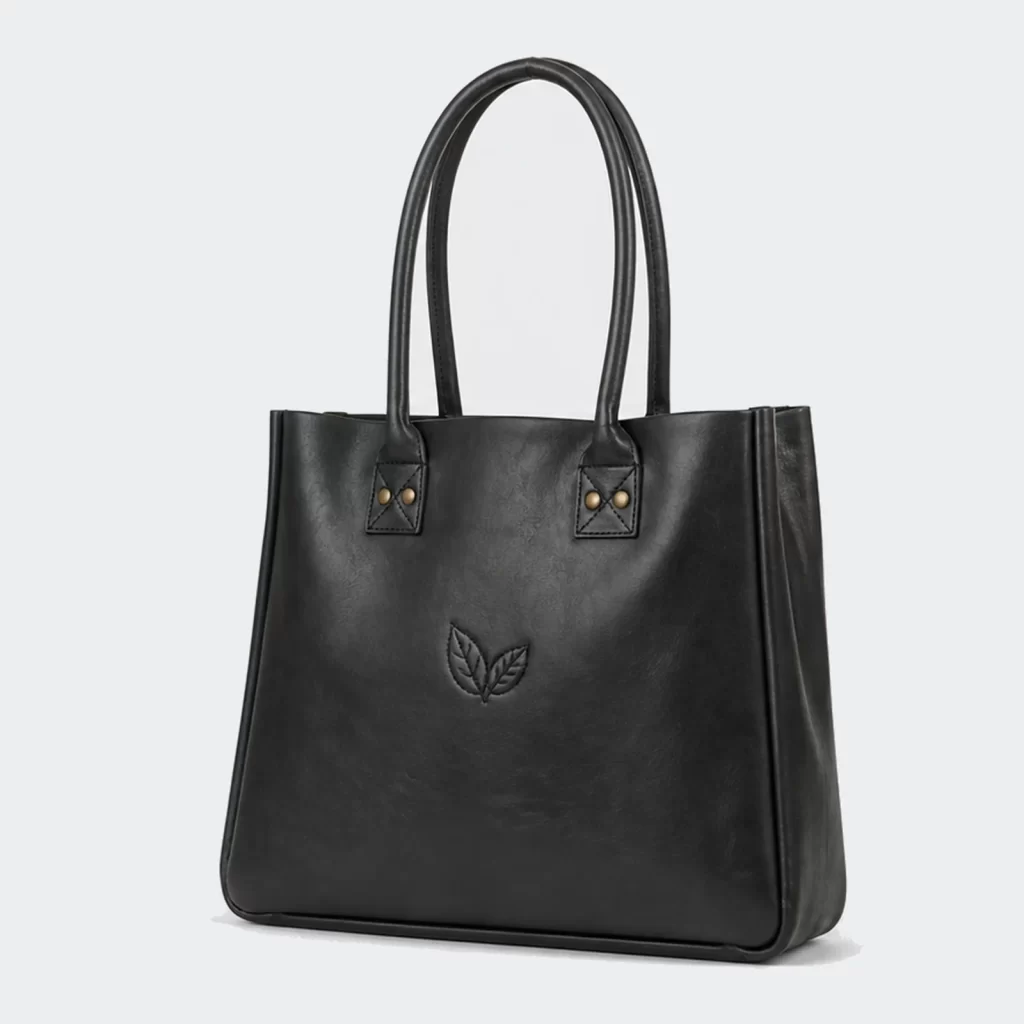 full-grain leather alpine everyday carryall tote bag product reference view 1