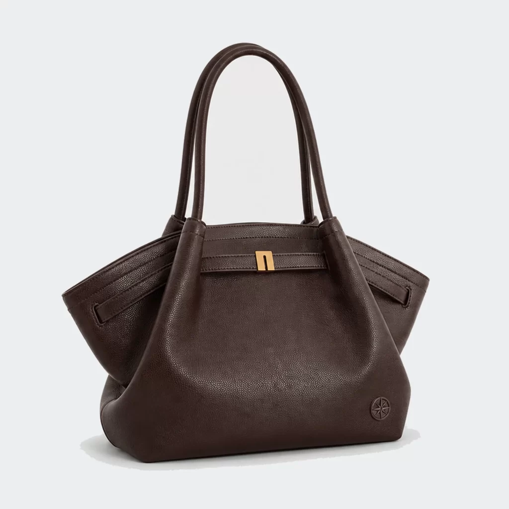 vegan pu leather atlas everyday carryall tote bag product reference view 1