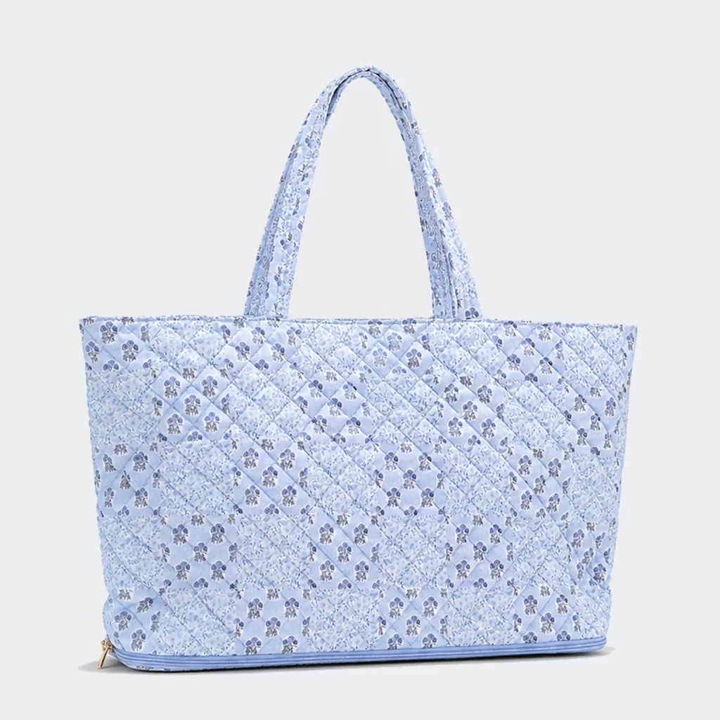 vegan pu leather nimbus expandable carryall tote bag product reference view 1